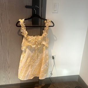 For Love and Lemons dress - with pockets!